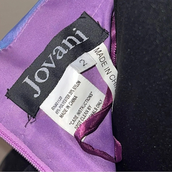 Jovani 152066 Sequence Tulle Dress Size 2 ❤️ - Picture 8 of 9